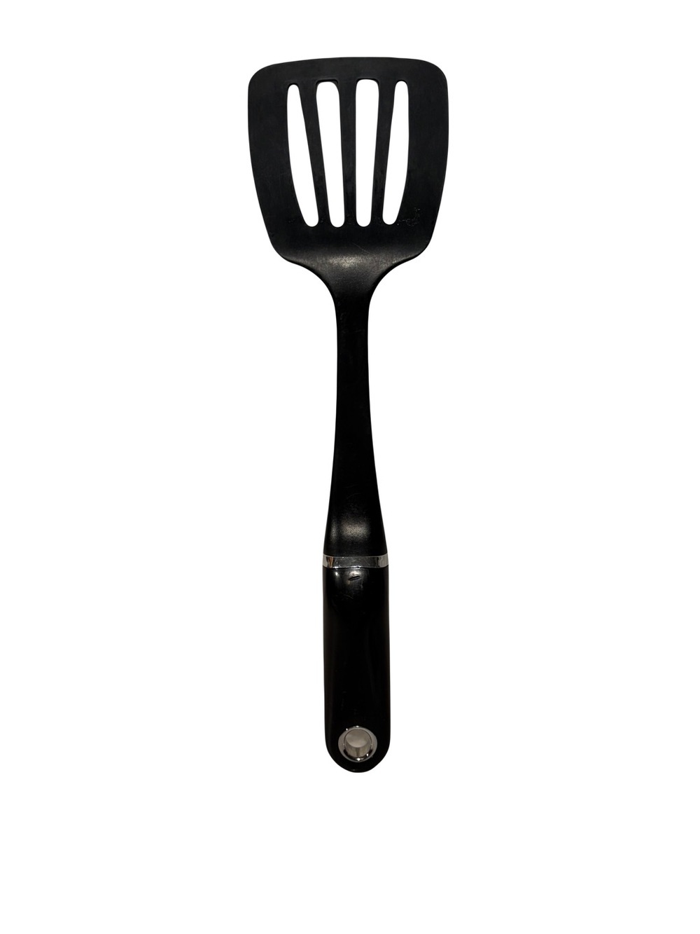 KitchenAid nylon Black Slotted Turner Spatula - Kitchen Utensil